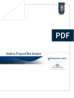 Stadium Proposal Risk Analysis