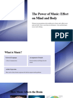 The Power of Music Effect On Mind and Body 3