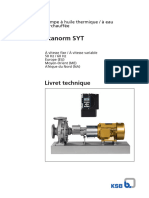 Etanorm SYT: Livret Technique