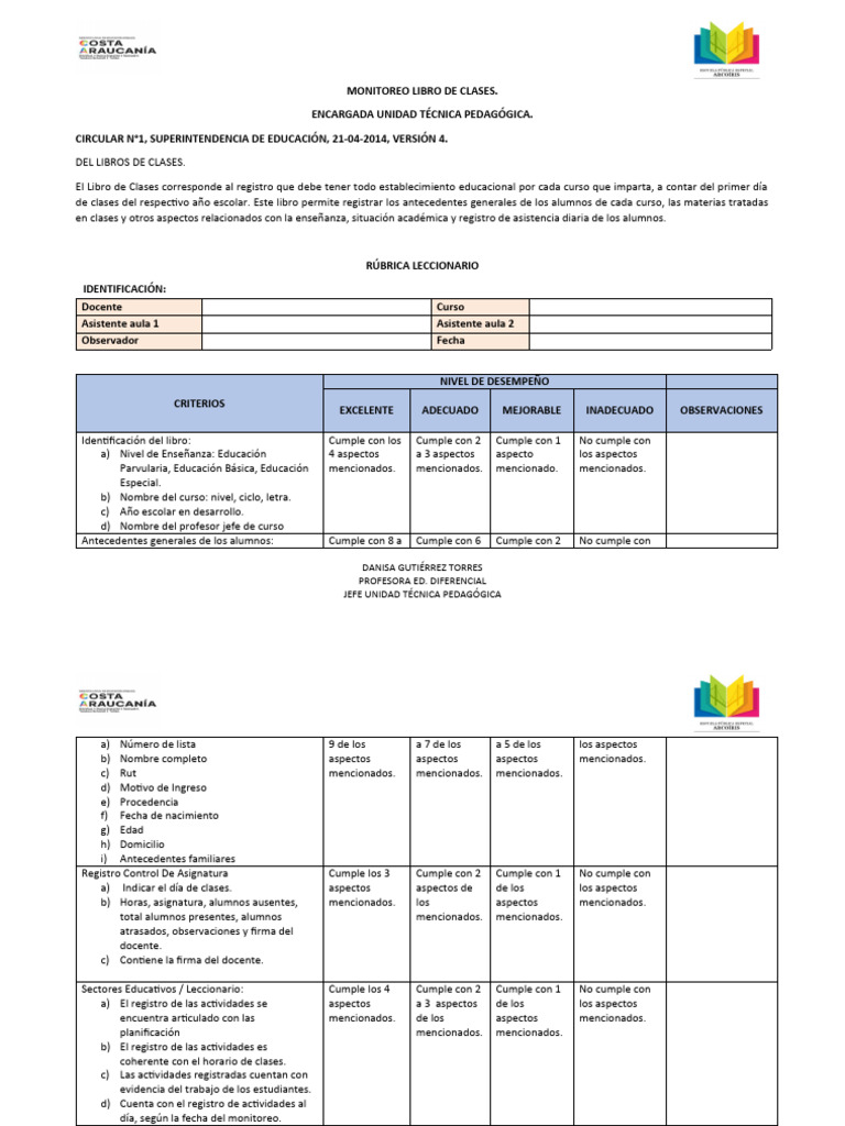 Leccionario Básico | Descargar gratis PDF | Maestros | Salón de clases