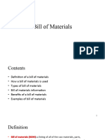 BOM (Bill of Material)