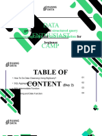 (Day 2) Data Enthusiast Camp - Intermediate SQL