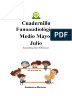 Cuadernillo Fonoaudiologico Julio MM