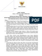 SRT Edaran Bupati Tentang Netralitas Kades & Perangkat Desa & BPD Tahun 2023 PDF