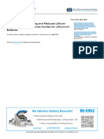 Enhanced Fast Charging and Reduced Lithium - Plating by Laser-Structured Anodes For Lithium-Ion Batteries