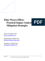 Fiber Weave Effect - Practical Impact Analysis and Mitigation Strategies