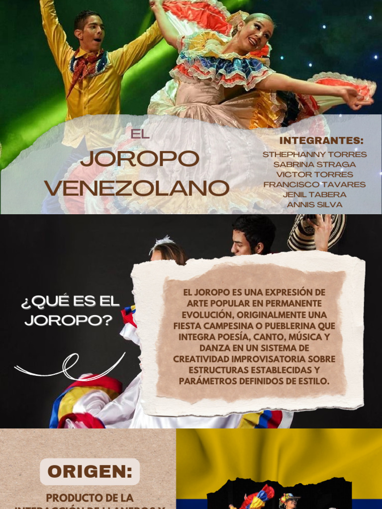 Joropo Venezolano: Arte y Tradición | PDF | Entretenimiento | Bailes