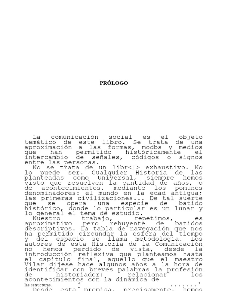PRÓLOGO | PDF | Conocimiento