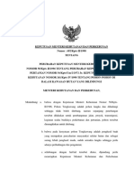 Kepmenhut No.692 THN 1998 TTG Perubahan Kepmenhut No.58 THN 1996 Jo Kepmentan No.54 THN 1972 Jo Kepmenhut No.261 THN 1990 TTG Pohon-Pohon Di Dalam Kawasan Hutan Yang Dilindu