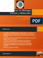 Seminarios en Biología Celular y Molecular Visión Panorámica. 2023