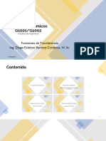 3) Funciones de Transferencia