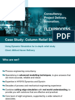 Case Study. Column Relief Study. Using Dynamic Simulation For In-Depth Relief Study