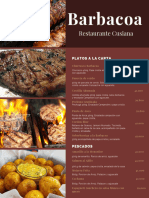 Menu Barbacoa 1