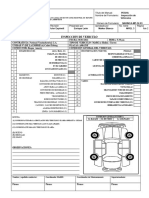 Formato de Inspeccion de Vehiculos Livianos