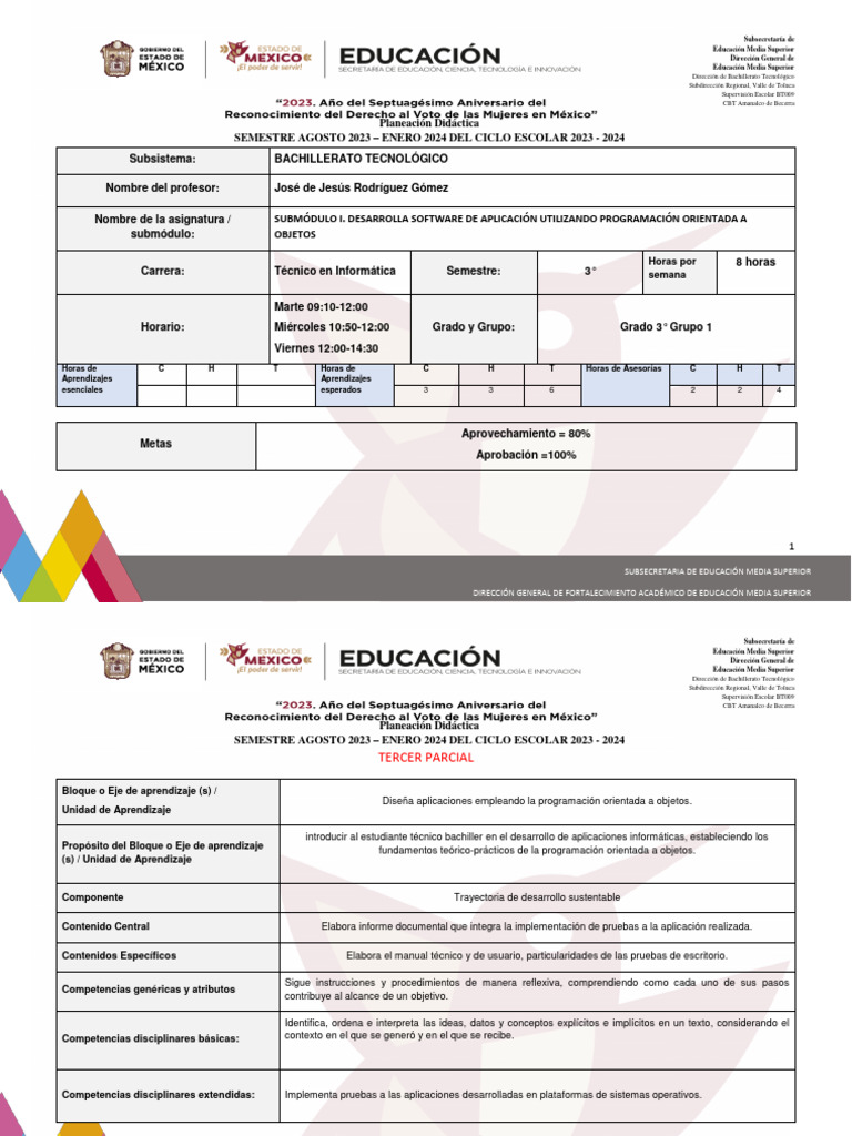 2º 07 Sub I Desarrolla Software de Aplicaciones Con Programacion ...