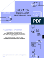 Operator Dalam Java