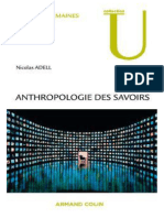 Anthropologie Des Savoirs-2011