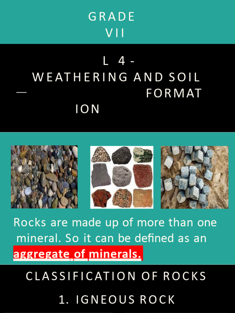 Weathering and Soil Formation Overview | PDF | Soil | Rock (Geology)