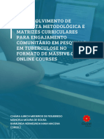 Desenvolvimento de Proposta Metodológica e Matrizes - Curriculares para Engajamento Comunitário em Pesquisas - em Tuberculose No Formato de Massive Open Onlinecourses