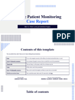 Remote Patient Monitoring Case Report by Slidesgo