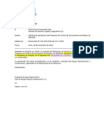 Memorando X1-2023-EGI Solicitud de Aprobación A GALR