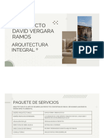 Portafolio Servicios Arq David Vergara Ramos