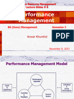 HRM Lecture Slides # 8 - Performance Management