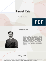 Pandeli Cale Biografia