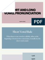 Short and Long Vowel Pronunciation With Tongue Twisters