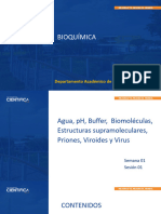 Bioquímica Sem-01 Sesión-1 2023-2