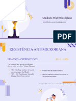 Resistência Antimicrobiana