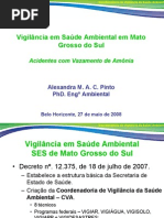 Acidentes Com Vazamento de Amonia