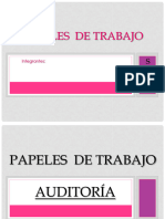 Papeles de Trabajo 2014