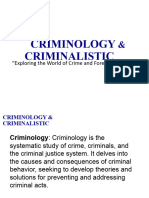 Criminology & C-Wps Office