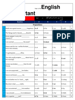 English MCQs For Test Preparation