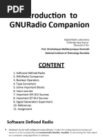 Introduction To GNURadio Companion