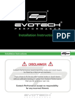 Evotech Performance Brake Clutch Lever Instructions Rev2