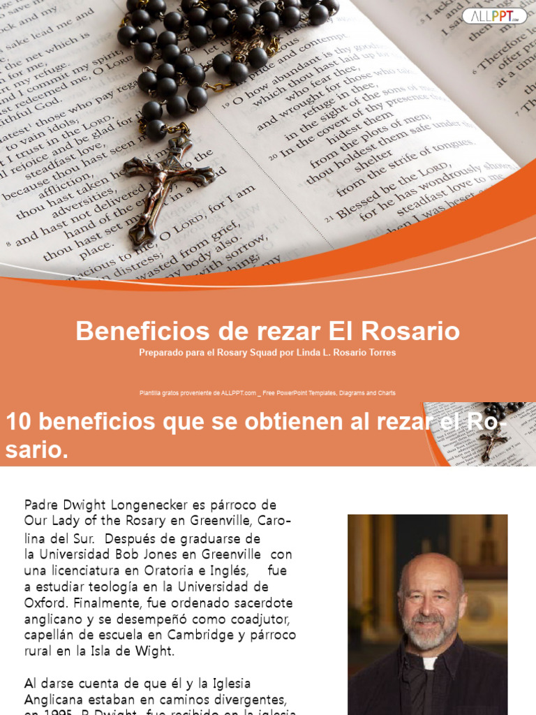 Beneficios Del Rezar El Rosario | PDF | Oración | Rosario