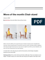 Move of The Month: Chair Stand
