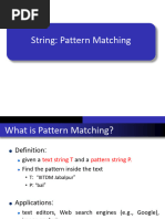 String - Pattern Matching