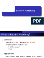 String - Pattern Matching