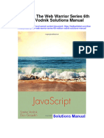 Javascript The Web Warrior Series 6th Edition Vodnik Solutions Manual