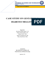 Case Study of Gestational Diabetes Mellitus Group 2