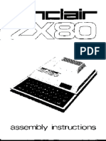 Zx80 Assembly Instructions