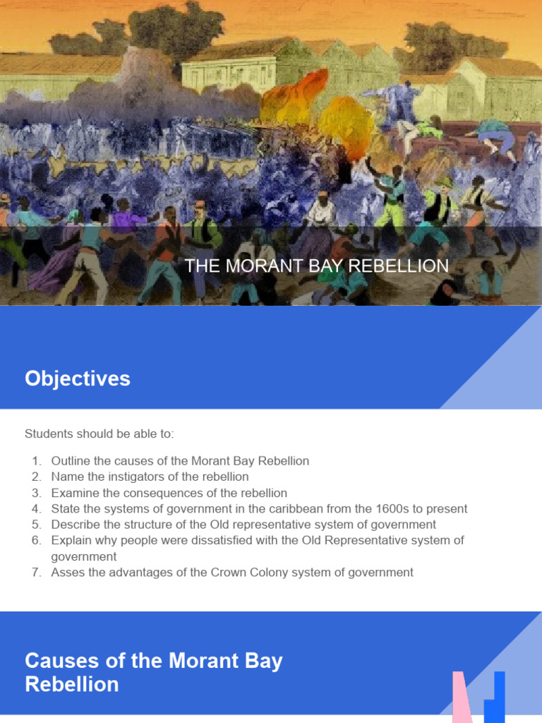 The Morant Bay Rebellion | PDF | Rebellions | Government