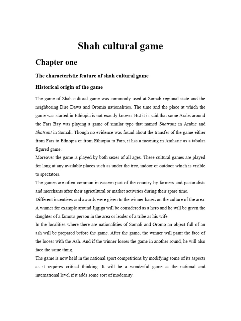 Shah intelligence overview