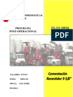 Post Operacional REV 9.625 PDV-67 MFD-316