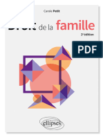 Droit de La Famille