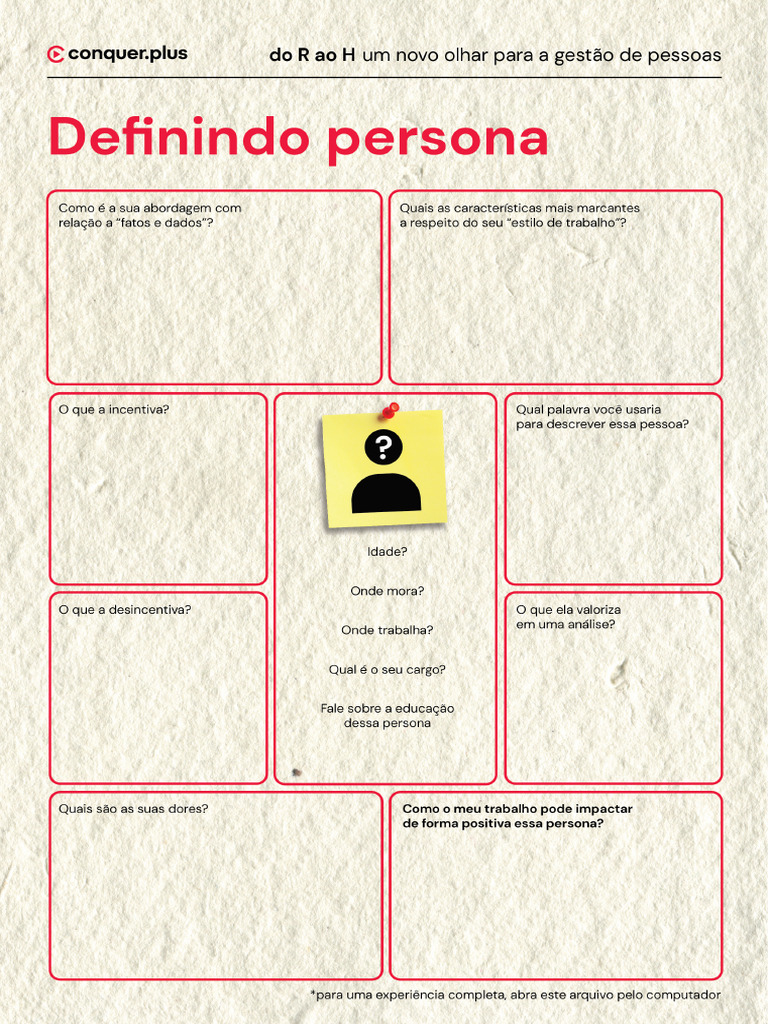 Definindo A Persona | PDF