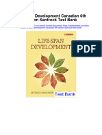 Life Span Development Canadian 6th Edition Santrock Test Bank